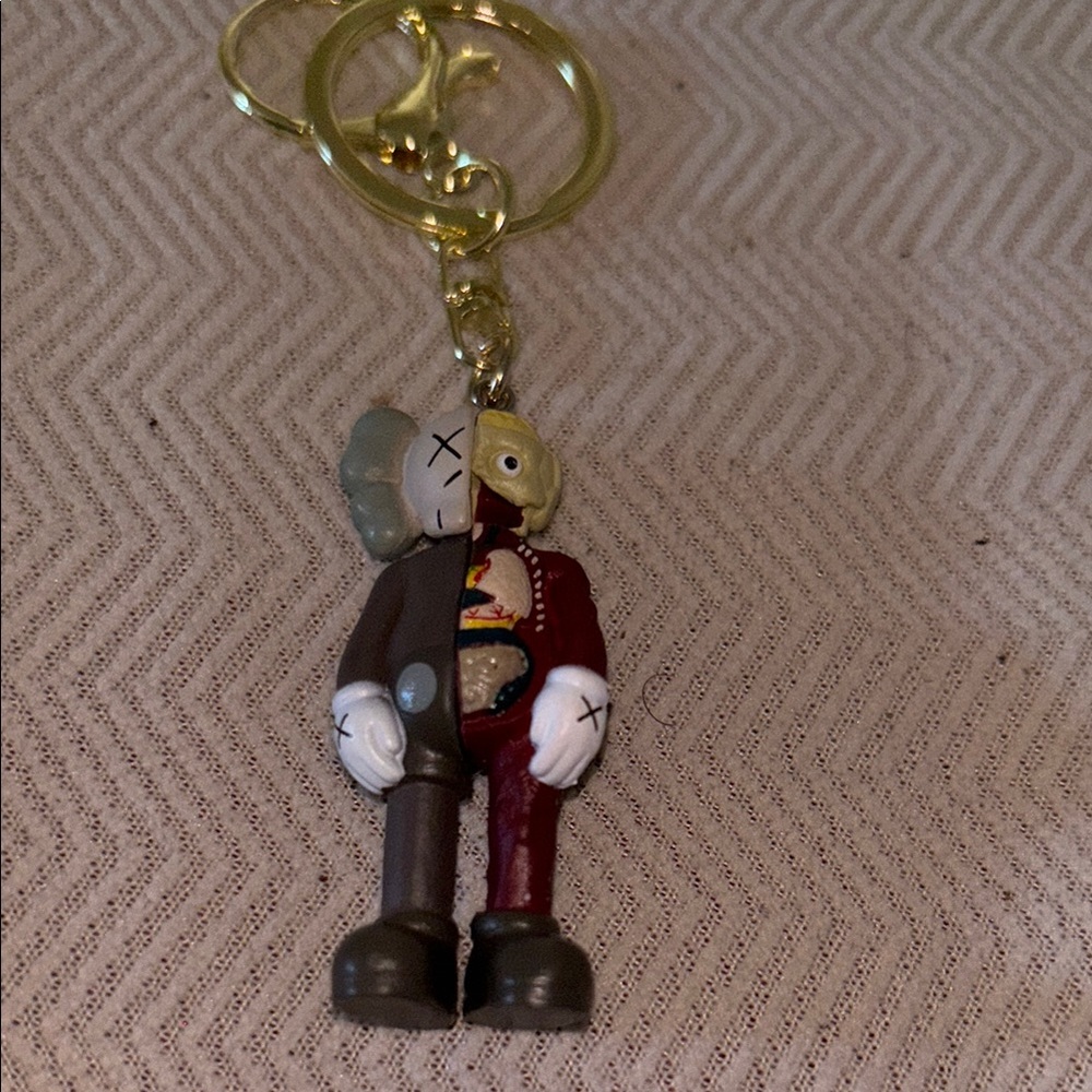 Unique Split Character Keychain